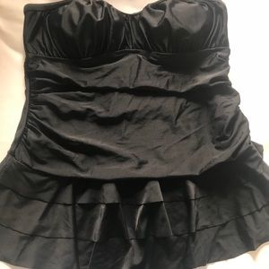 Torrid Ruched and Skirted one piece